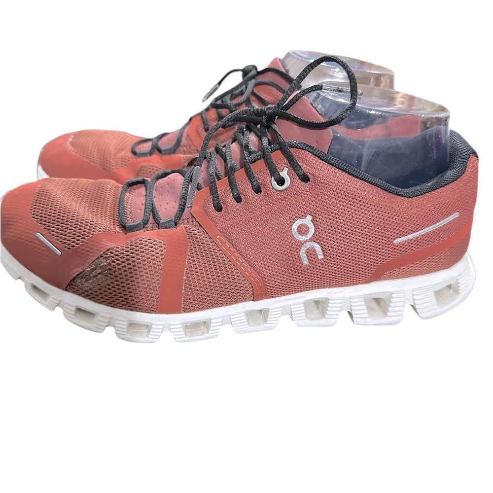 Women's On Cloud 5 Size 9.5 Ruby Rust Red - image 4